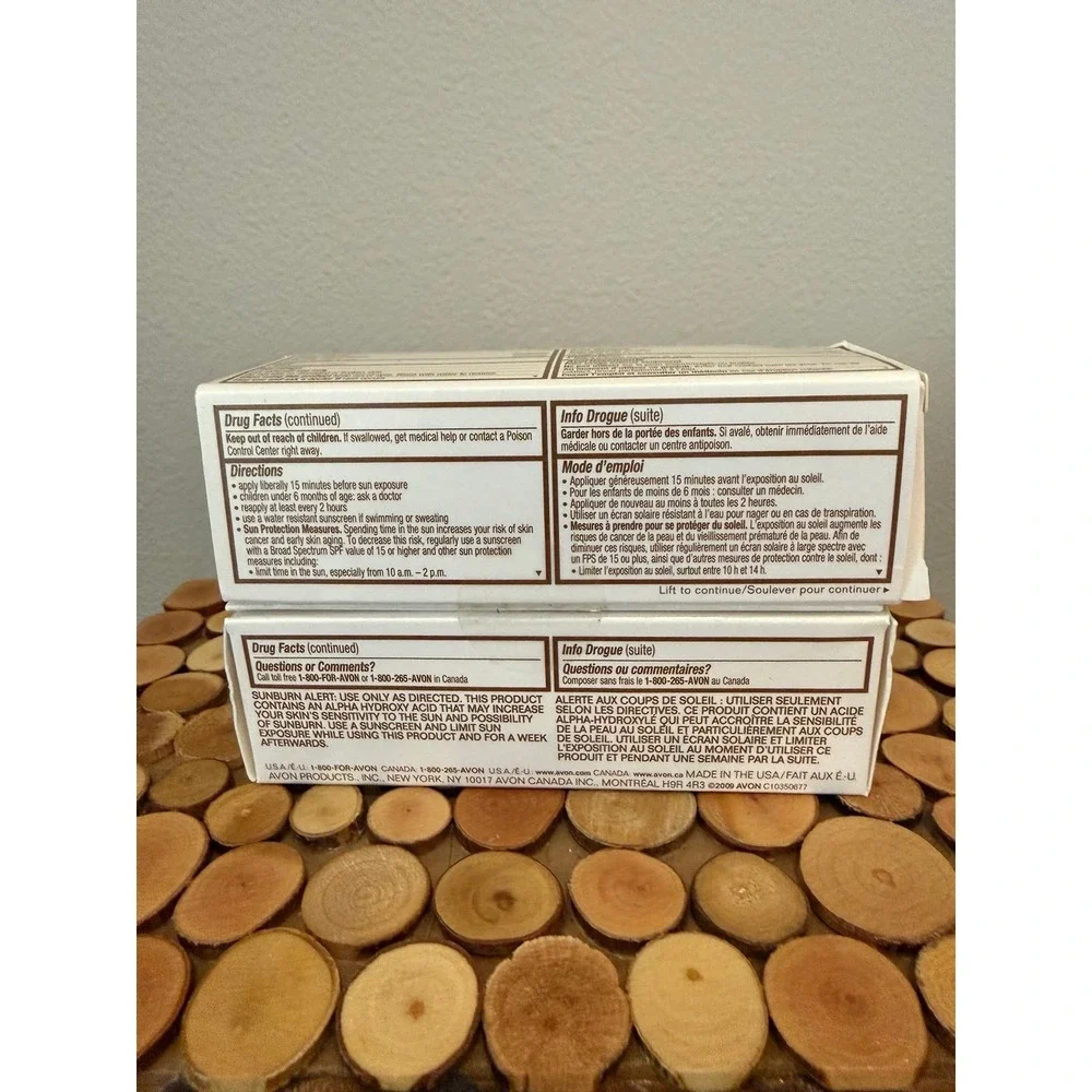 2 Avon Anew Age-Transforming Liquid Foundation lotion PURE BEIGE -‎ EXPIRED